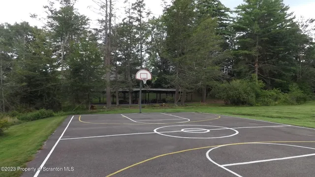 a backyard of a house