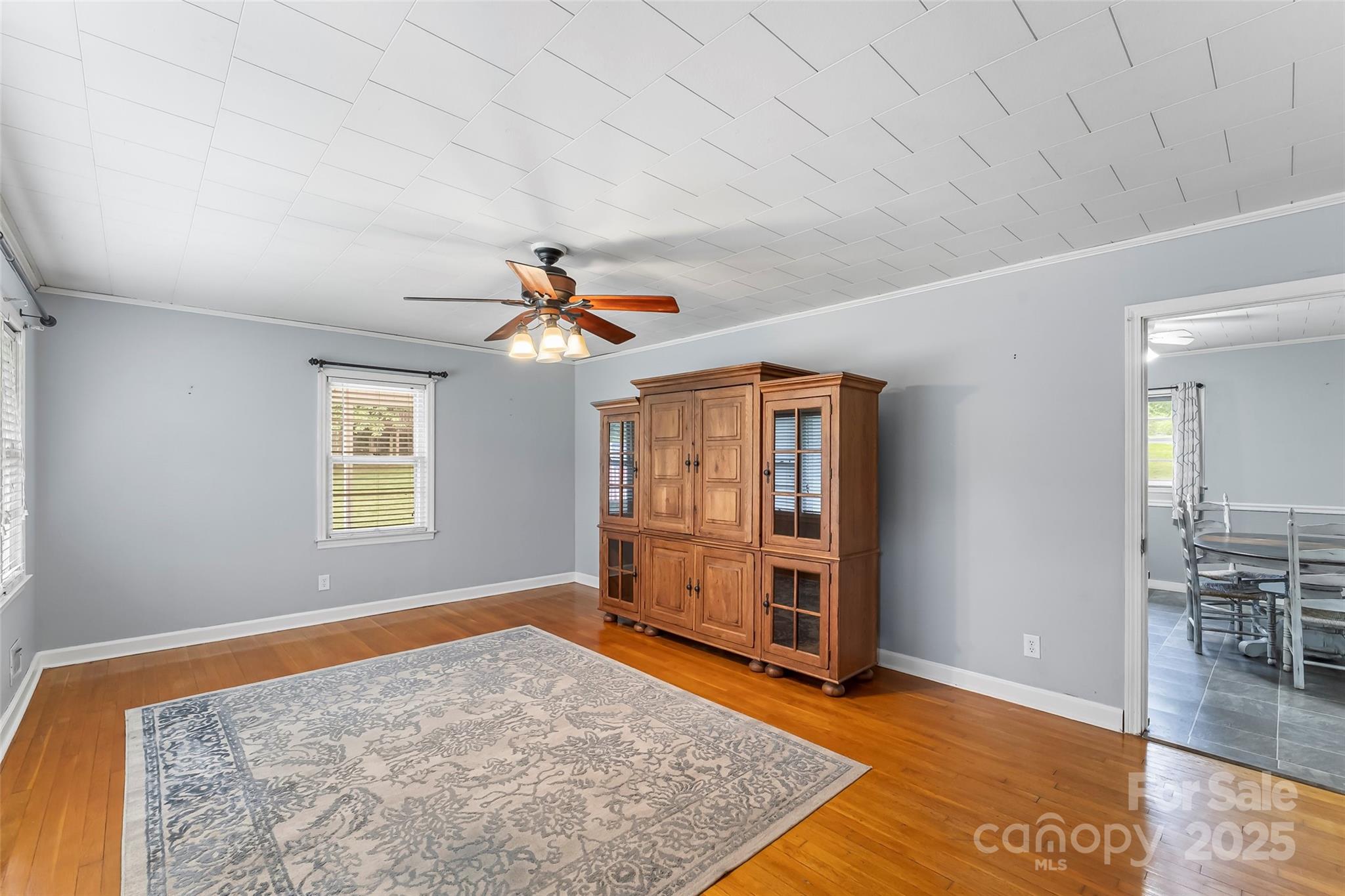 2777 Pax Hill Road Morganton, NC 28655 - Photo 3 of 33 wooden floor in an empty room with a window