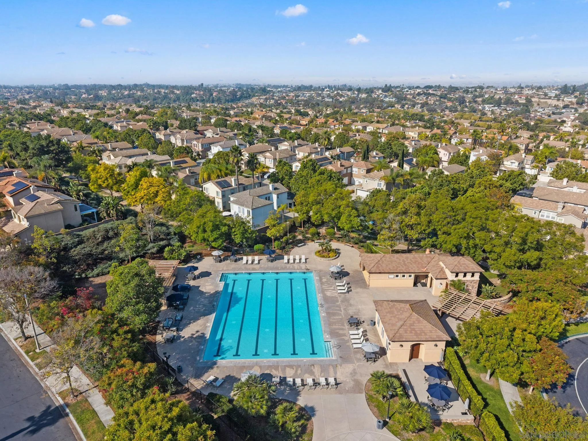 1924 Geyserville Street Chula Vista, CA 91913 - Photo 34 of 37 an aerial view of residential houses with outdoor space