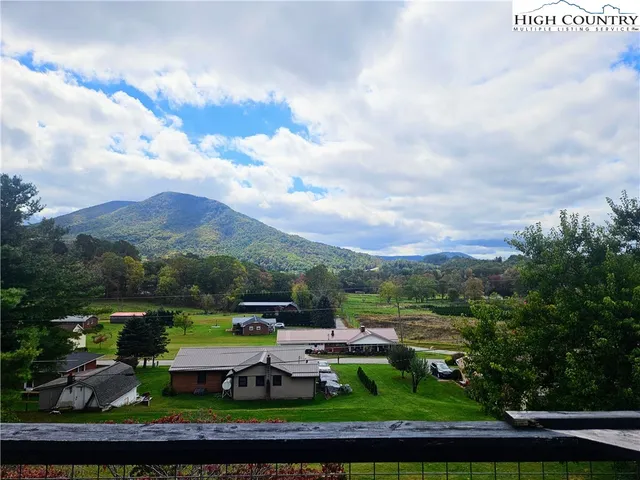 a view of outdoor space with mountain view