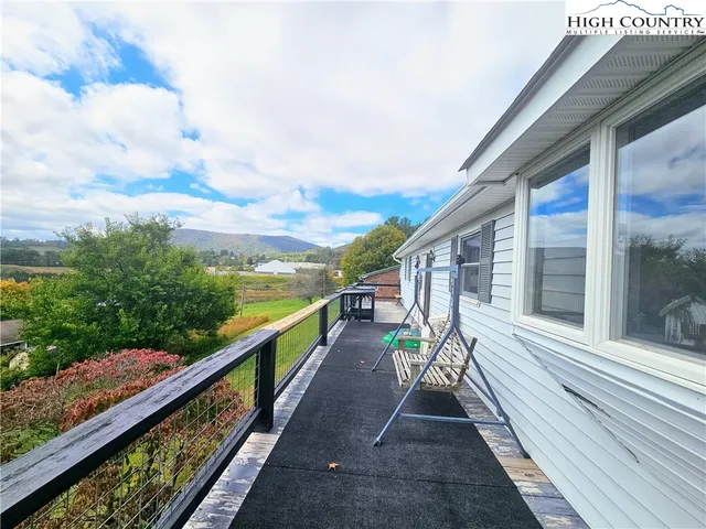 a view of a two chair in balcony
