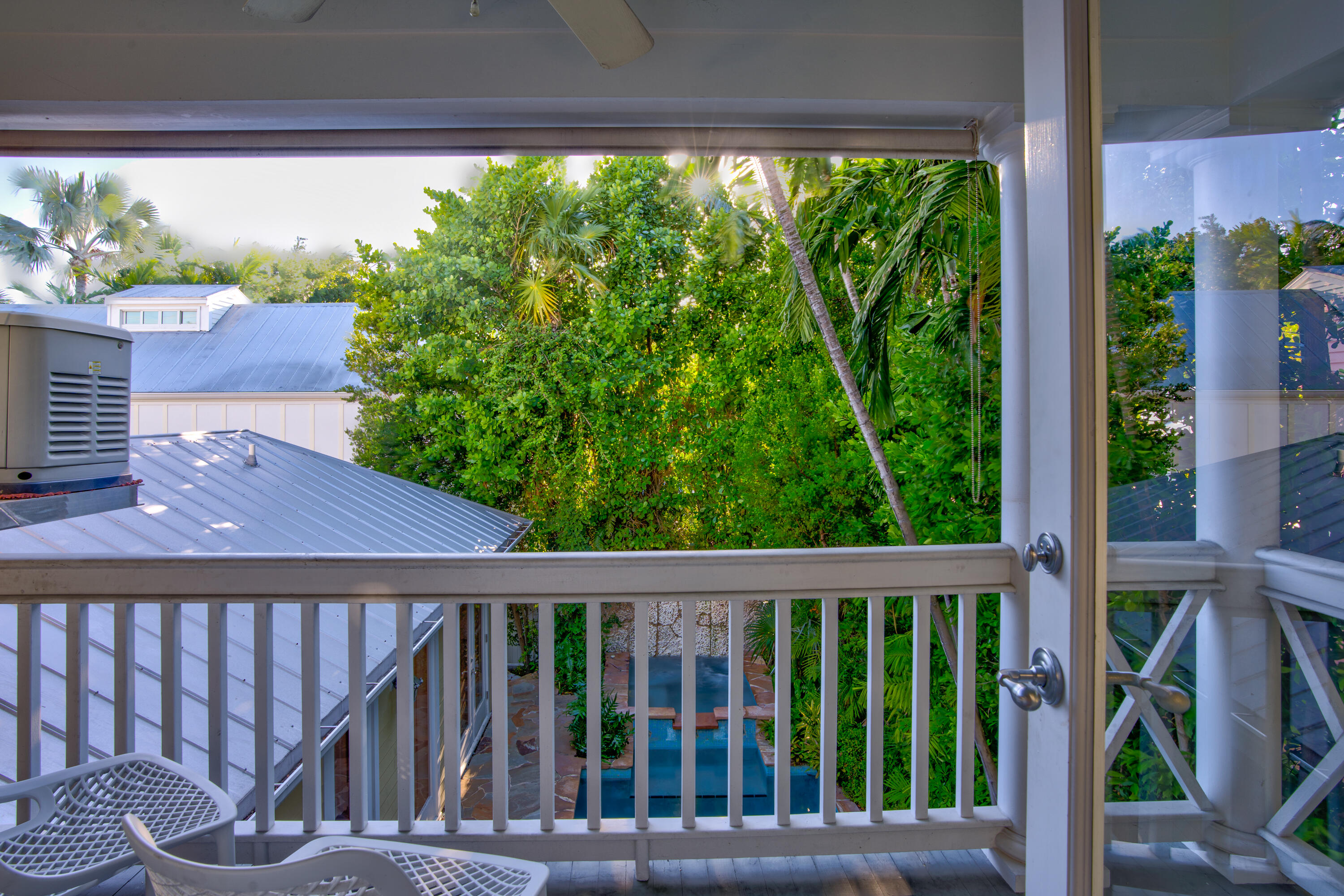 1416 White Street Key West, FL 33040 - Photo 37 of 61 Primary porch overlooking pool