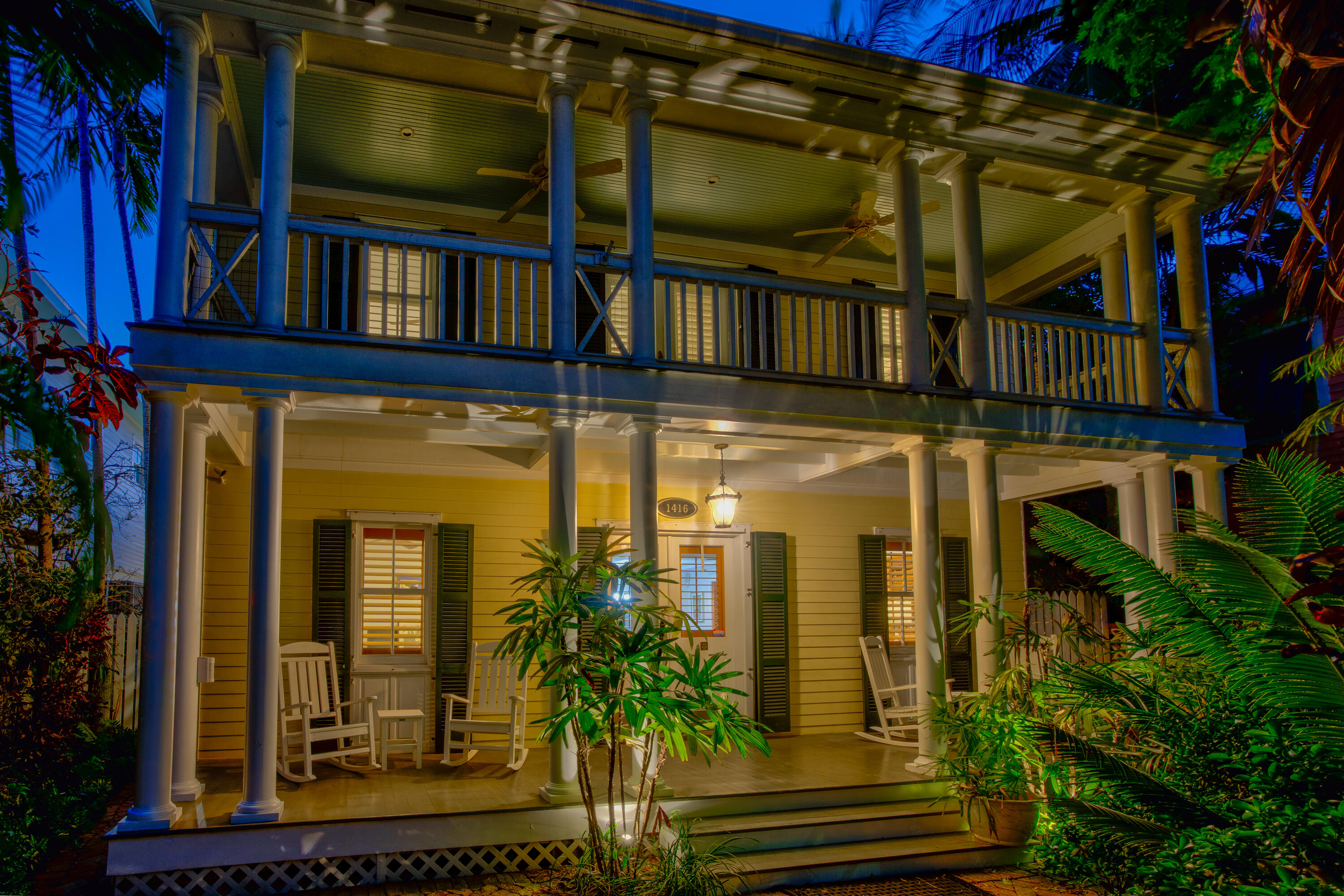 1416 White Street Key West, FL 33040 - Photo 57 of 59 Front twilight