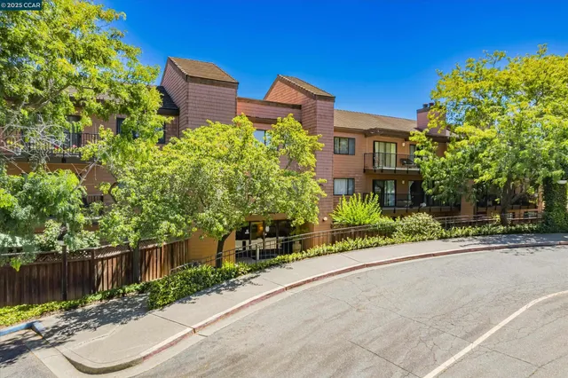 a front view of a house with a balcony