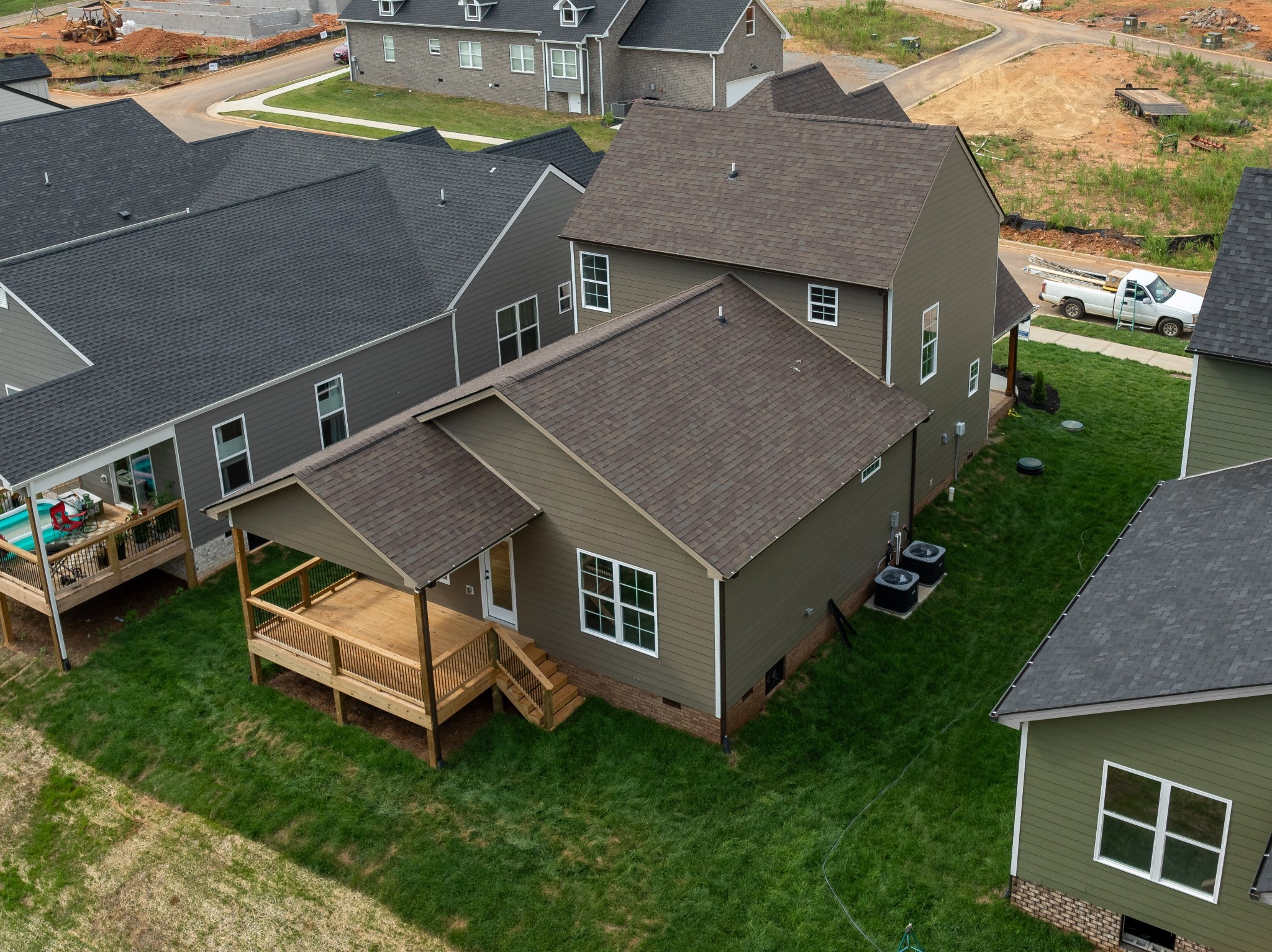 579 Centre Street Pleasant View, TN 37146 - Photo 4 of 36 an aerial view of a house