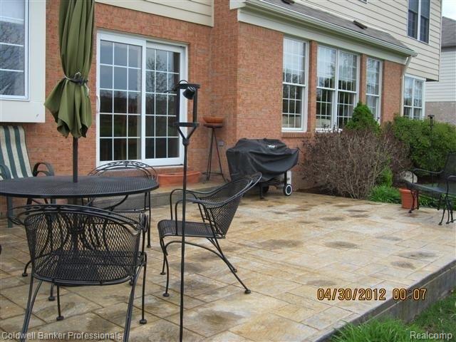 17185 Orchard Ridge Road Northville, MI 48168 - Photo 4 of 25 Raised stamped concrete