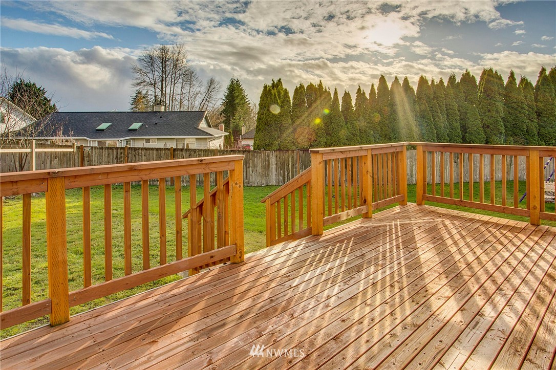 23431 12th Place West Bothell, WA 98021 - Photo 22 of 26 a view of a balcony with an ocean view