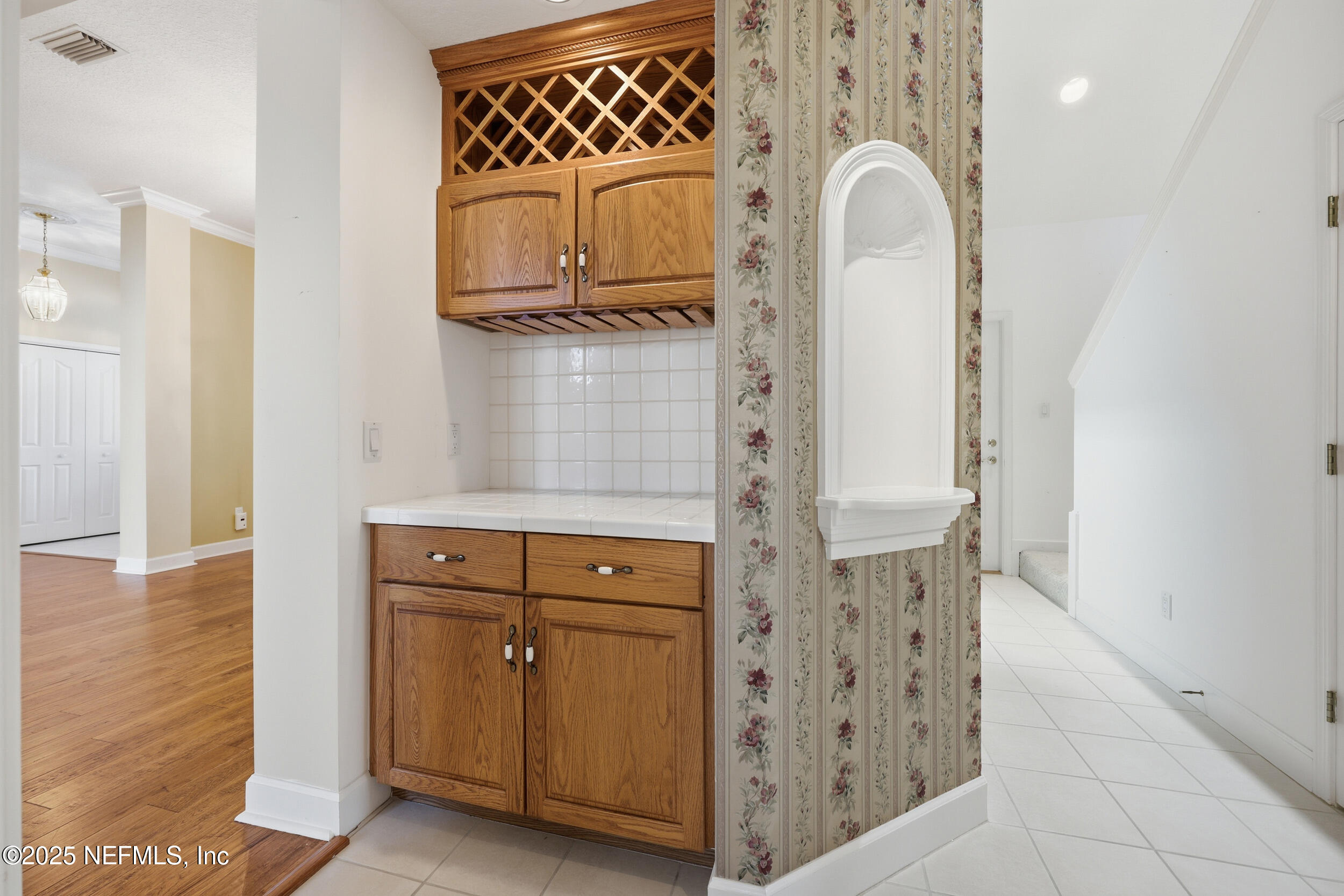 2332 Fiddlers Lane Atlantic Beach, FL 32233 - Photo 36 of 56 Hall to laundry and upstairs bedroom