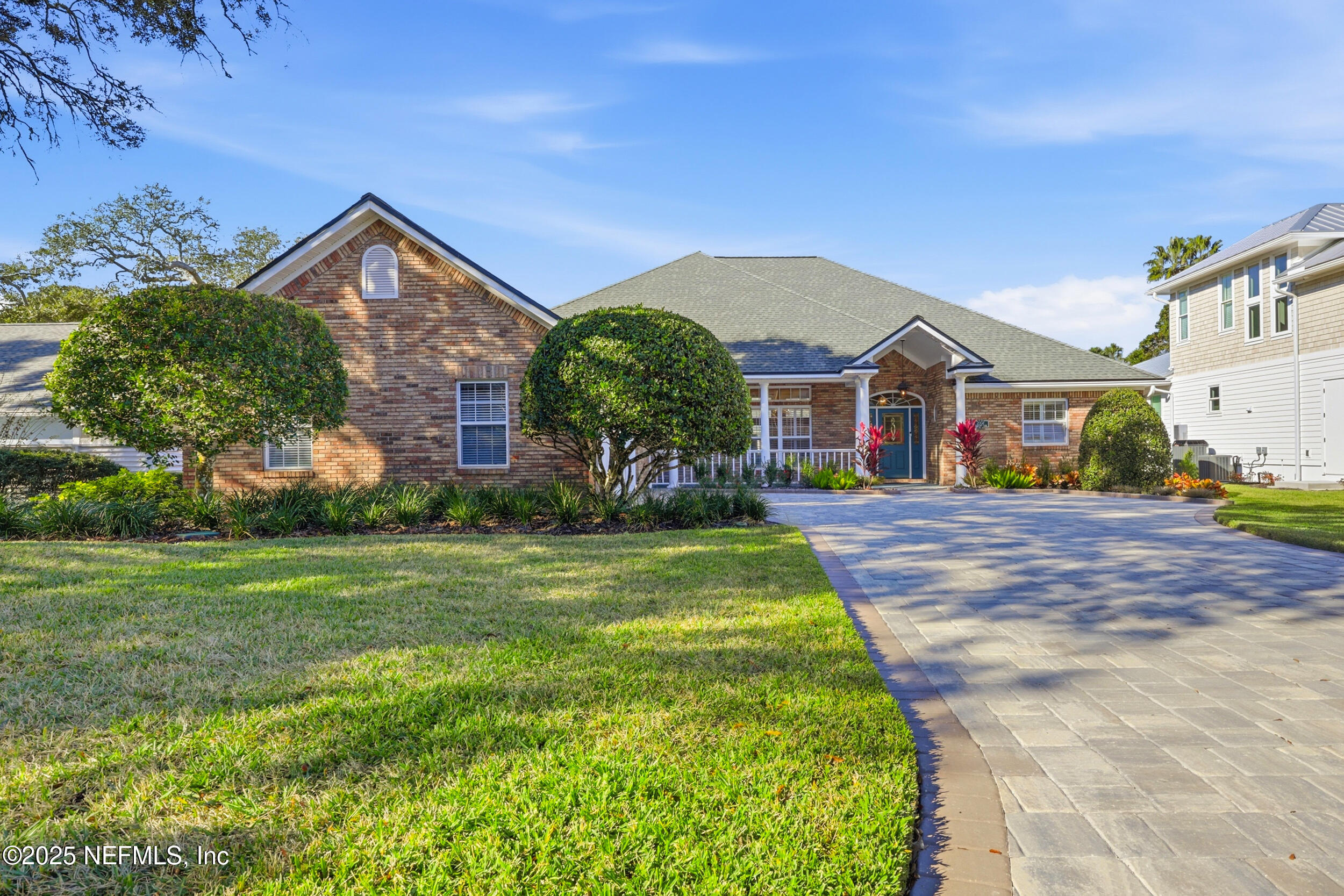 2332 Fiddlers Lane Atlantic Beach, FL 32233 - Photo 5 of 56 a front view of house with yard and green space