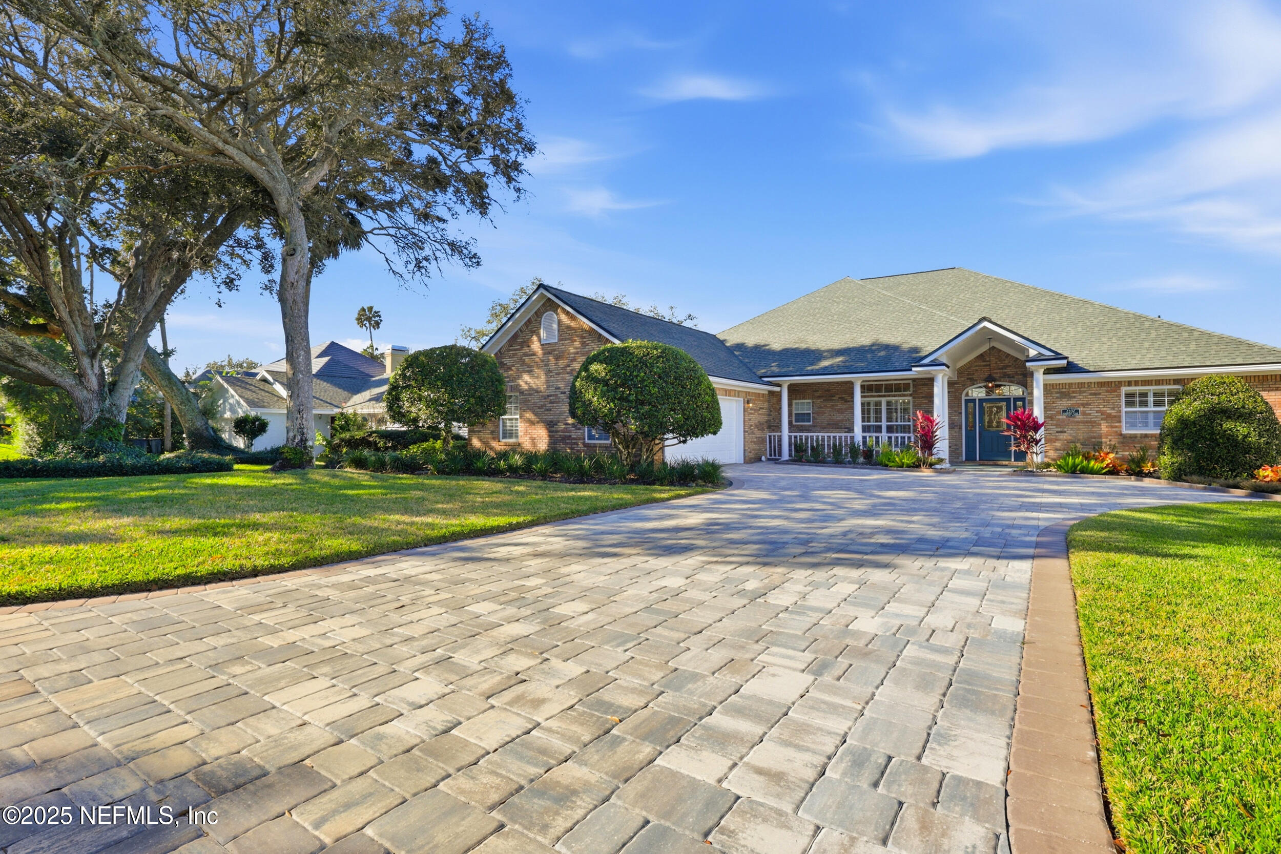 2332 Fiddlers Lane Atlantic Beach, FL 32233 - Photo 56 of 56 a front view of house with yard and green space