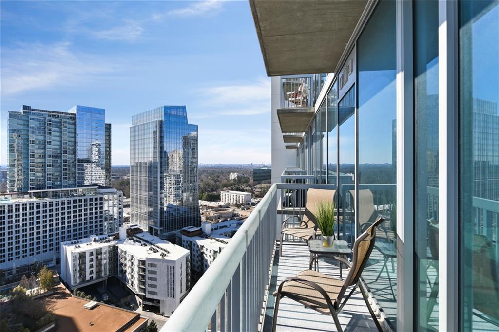 3324 Peachtree Road Northeast, Unit 2110 Atlanta, GA 30326 - Photo 1 of 1 a view of balcony with furniture