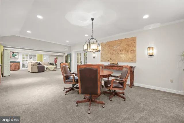 a view of a lake with houses