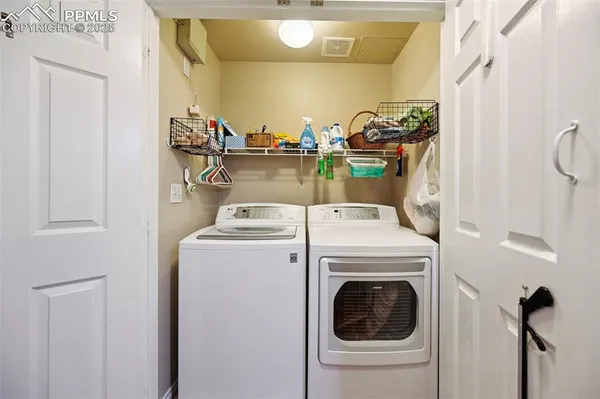 a view of washer and dryer