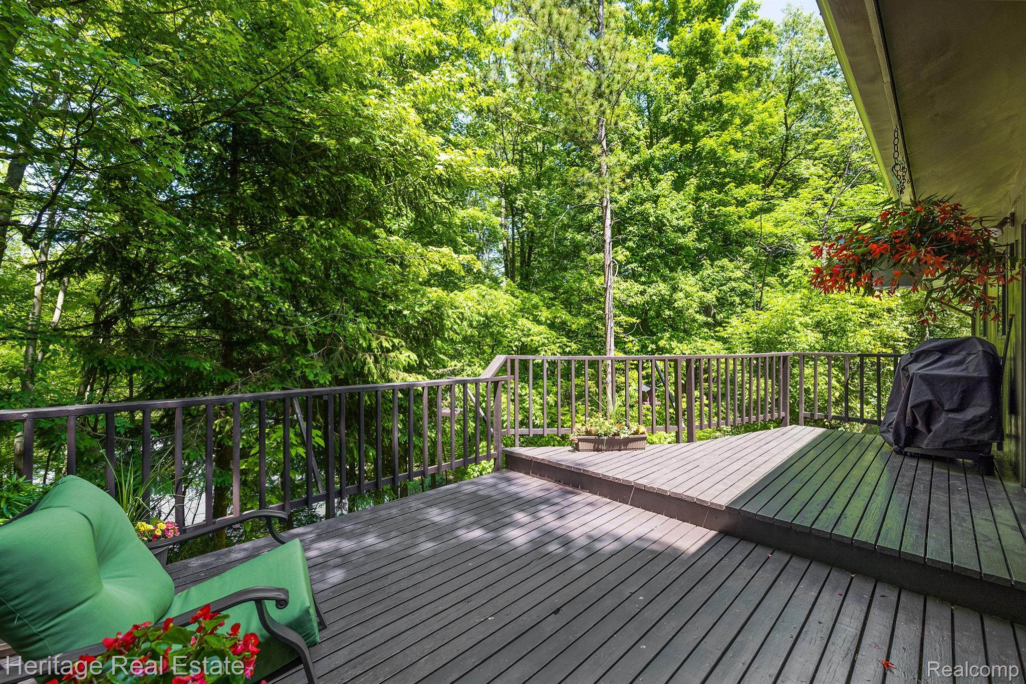3190 West Brocker Road Metamora, MI 48455 - Photo 40 of 75 Lovely views from the backyard deck