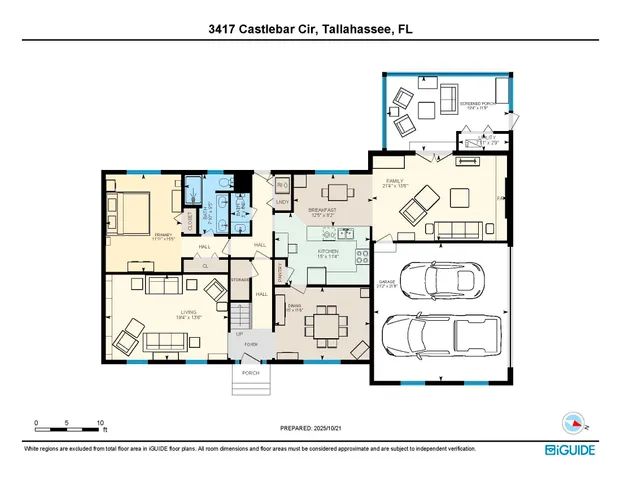 $489,900 | 3417 Castlebar Circle, Tallahassee, FL 32309