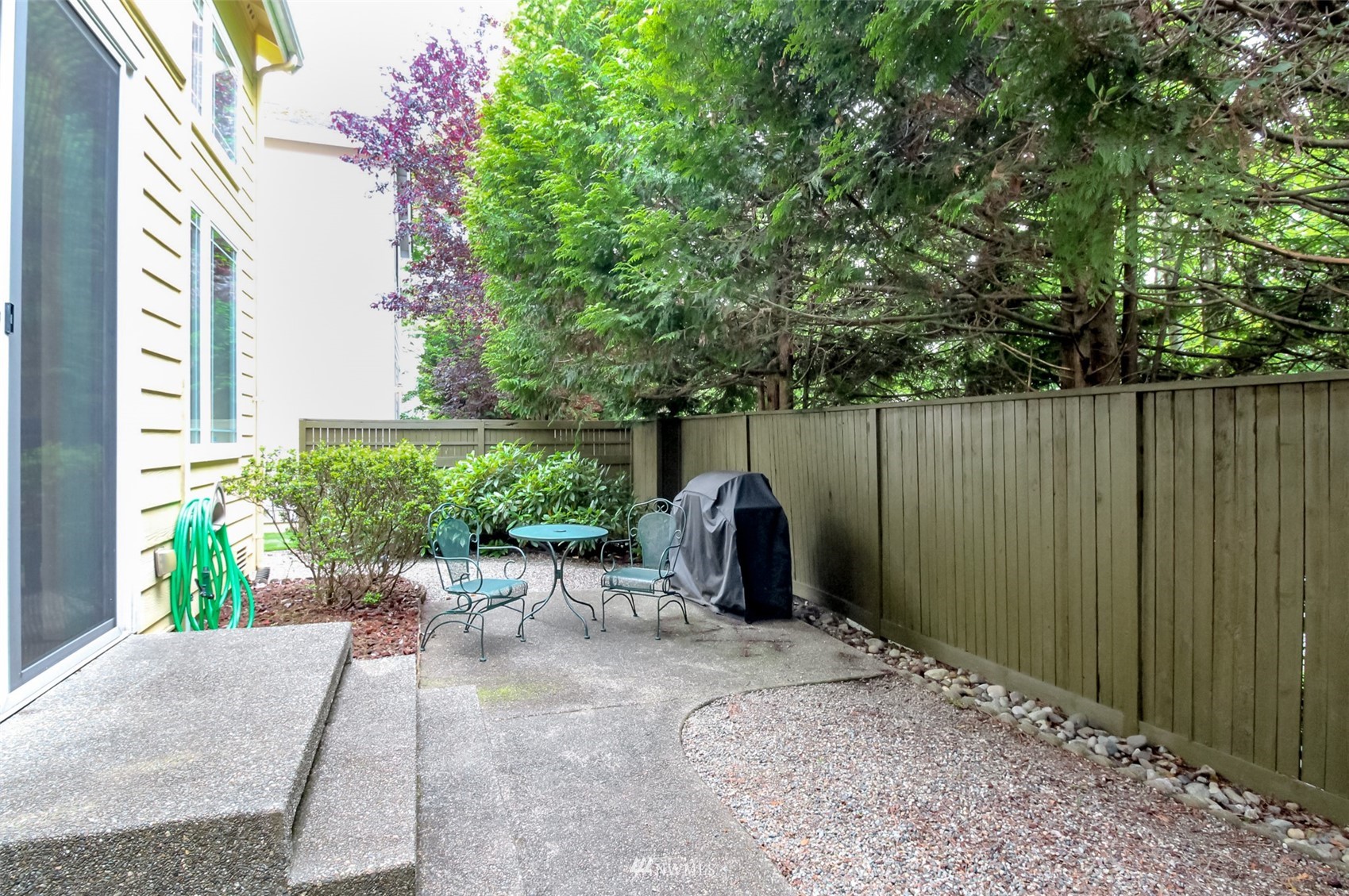 4632 Northeast 5th Court Renton, WA 98059 - Photo 22 of 23 a view of a backyard with plants and large trees
