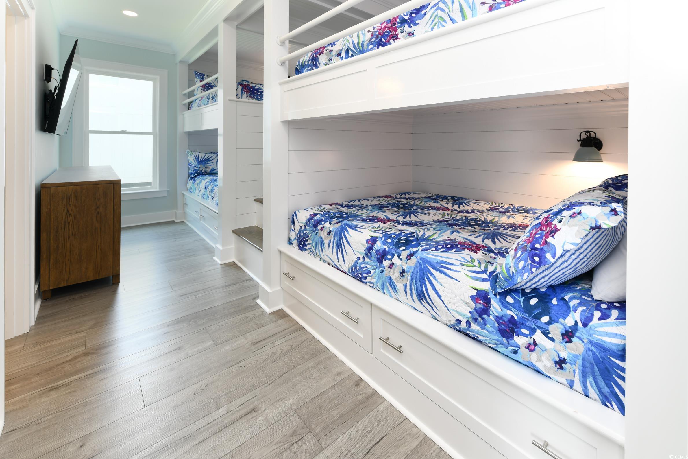 2349 South Waccamaw Drive Murrells Inlet, SC 29576 - Photo 13 of 39 Bedroom with baseboards and light wood finished floors