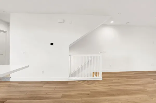 a view of a staircase