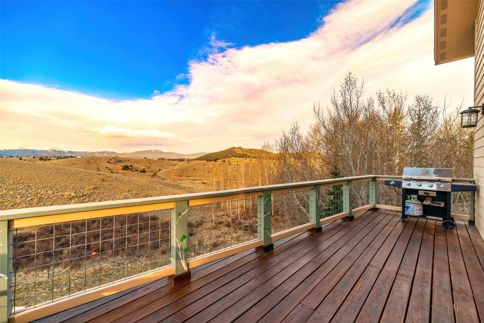 440 Arland Road Como, CO 80432 - Photo 34 of 49 a view of balcony with wooden floor and city view
