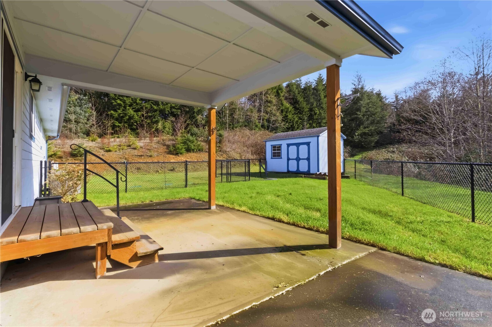 58 Alger Creek Heights Road Cathlamet, WA 98612 - Photo 32 of 40 a view of a park with a slide