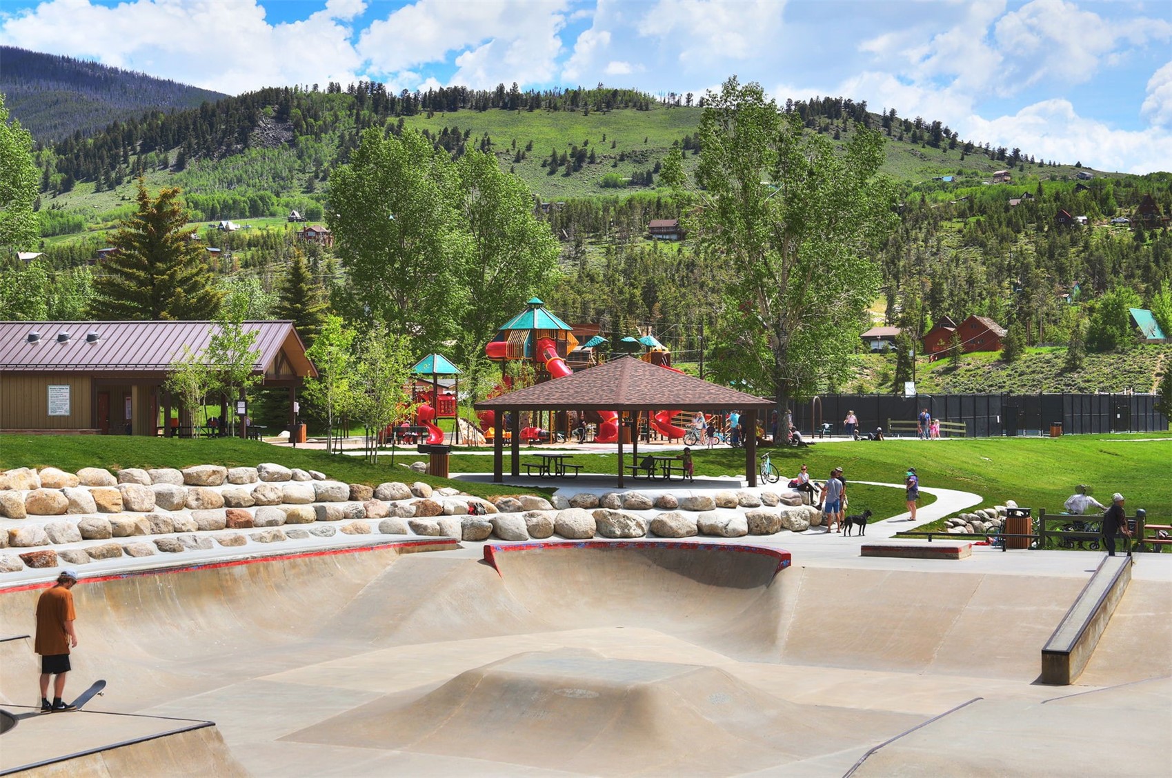 727 Willowbrook Road Silverthorne, CO 80498 - Photo 44 of 47 Rainbow park and play grounds