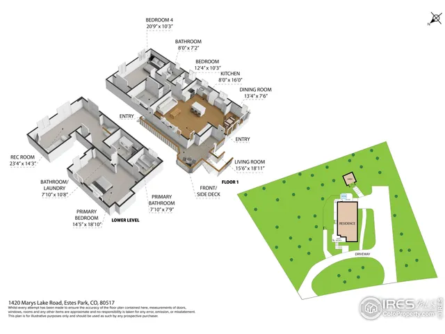 $996,000 | 1420 Marys Lake Road, Estes Park, CO 80517