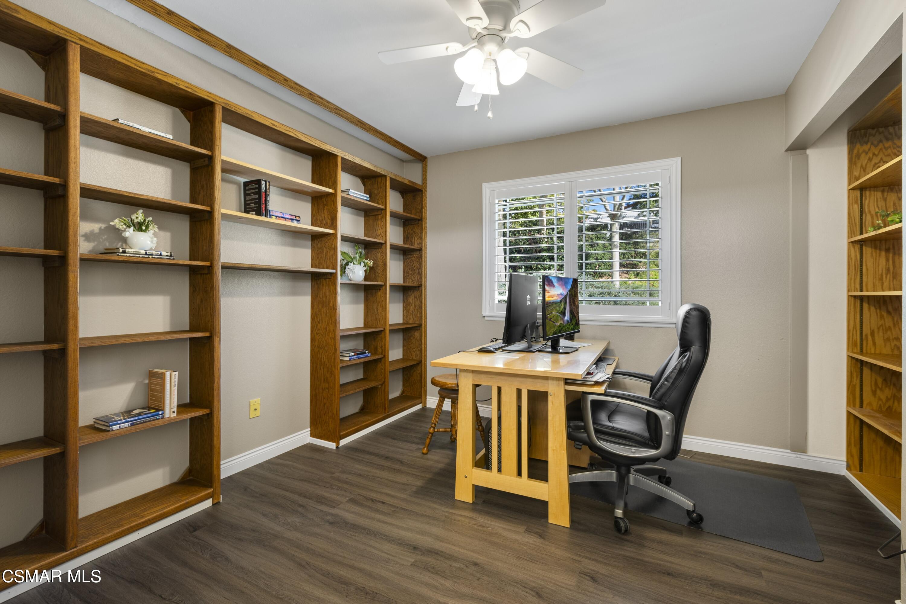 2992 Chippewa Avenue Simi Valley, CA 93063 - Photo 23 of 35 a view of a workspace with furniture and a window