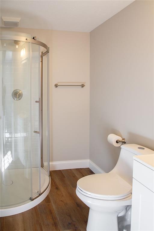 1070 Chapel Road Monaca, PA 15061 - Photo 18 of 24 a bathroom with a toilet and a shower