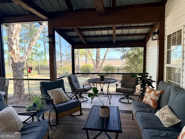 968 St Mathews Church Road Metter, GA 30439 - Photo 26 of 35 a living room with furniture and a large window