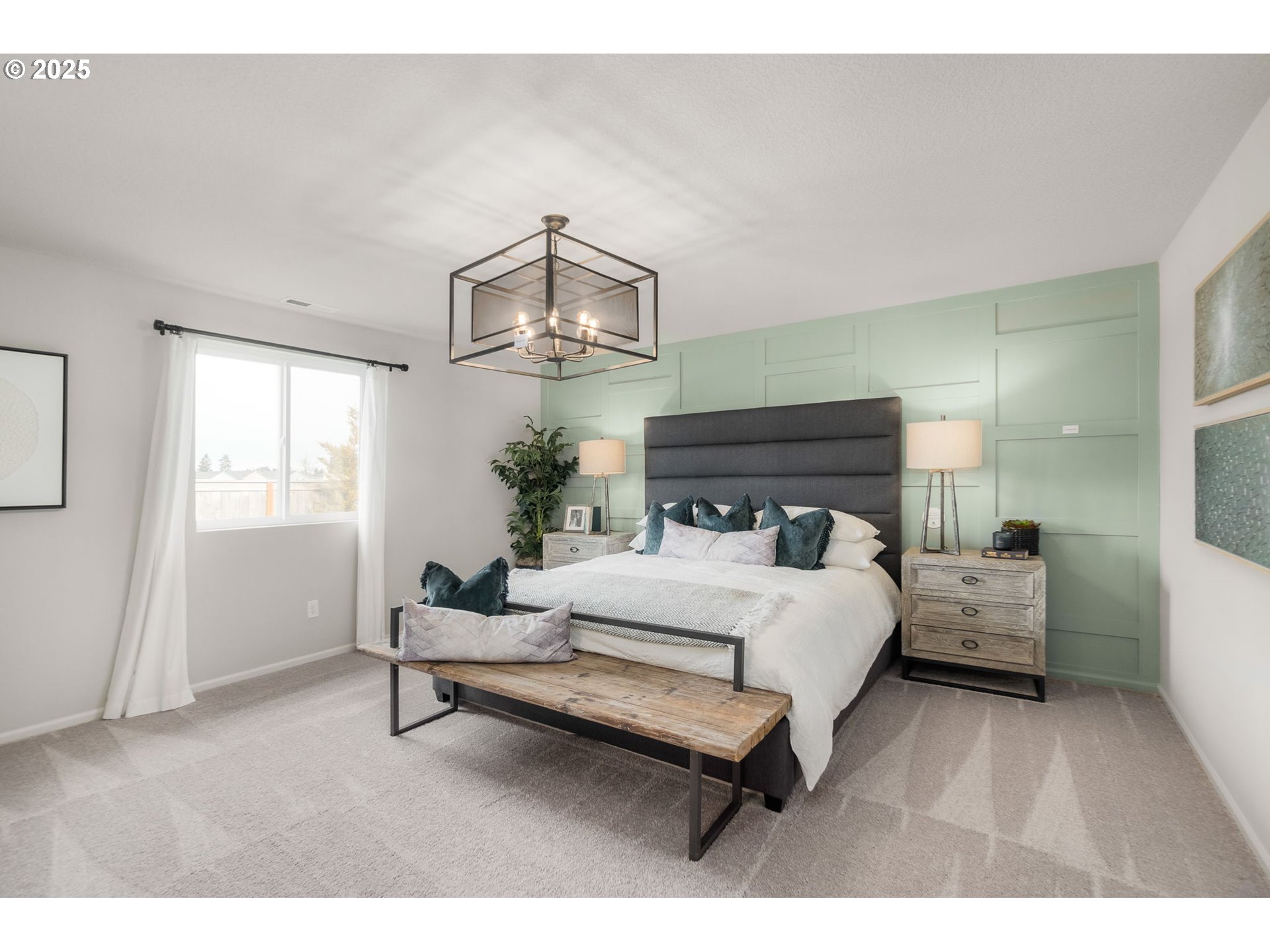 1011 Clemson Street Gervais, OR 97026 - Photo 12 of 16 a living room with furniture and a chandelier