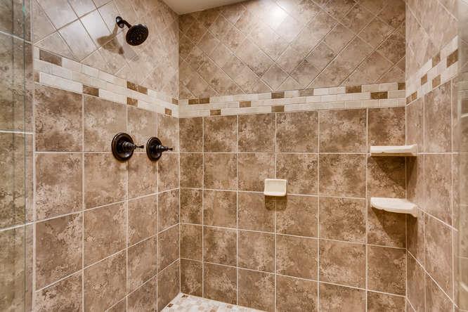 957 Thompson Road Pegram, TN 37143 - Photo 17 of 27 Double SIze Master Shower with Rain Showerhead.