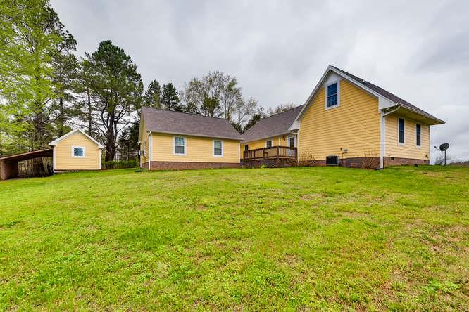 957 Thompson Road Pegram, TN 37143 - Photo 26 of 27 View from the back of the property towards the West facing backyard.