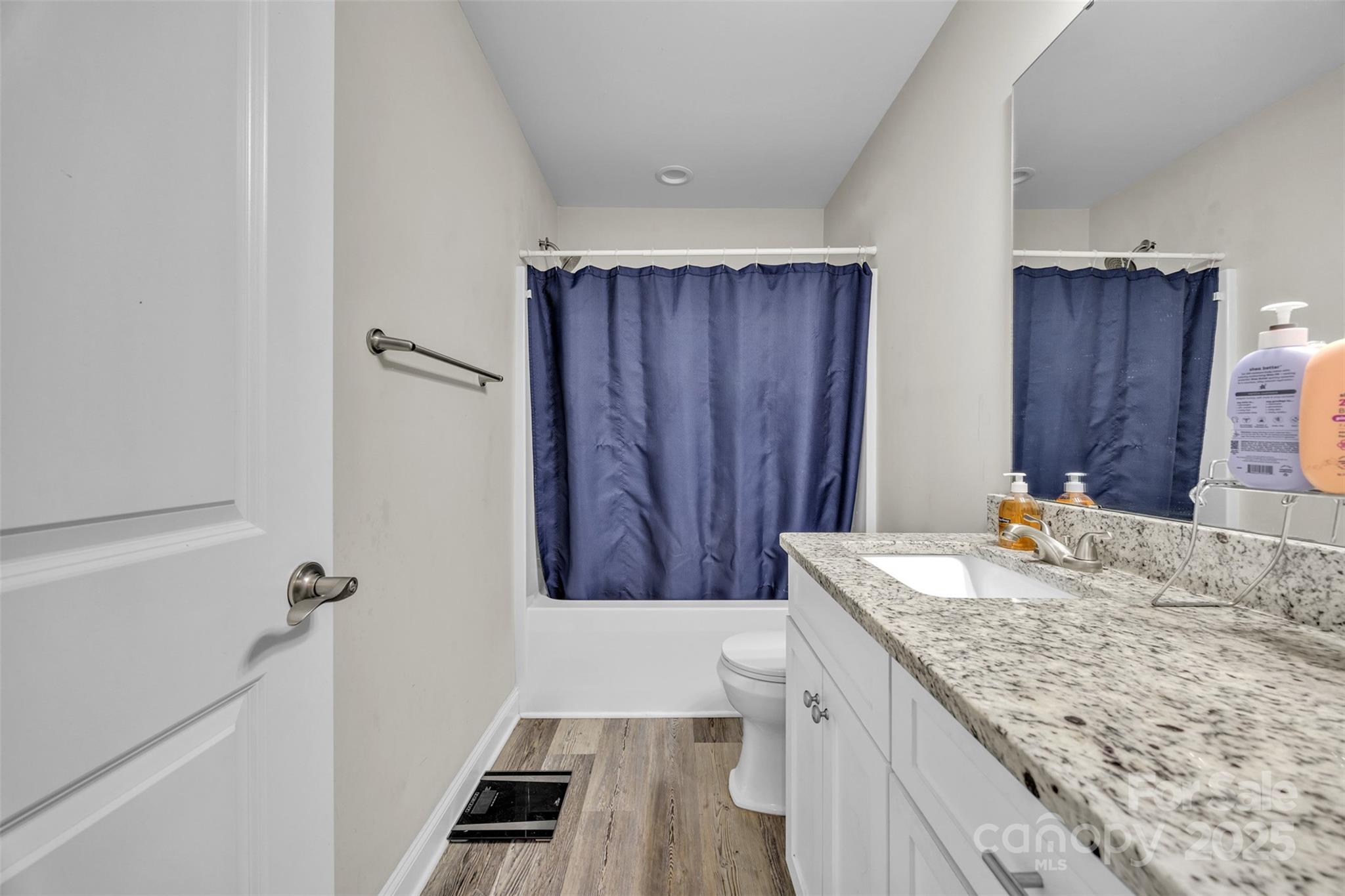 2510 Snow Creek Road Northeast Hickory, NC 28601 - Photo 25 of 45 a bath room with a granite countertop sink
