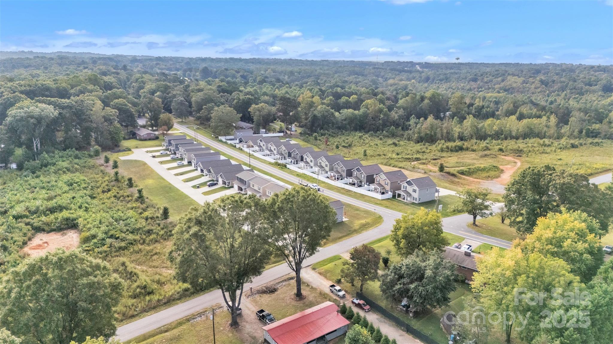 2510 Snow Creek Road Northeast Hickory, NC 28601 - Photo 44 of 45 a view of a city with mountains in the background