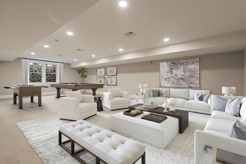 8 Hayes Avenue Lexington, MA 02420 - Photo 21 of 24 a living room with furniture and a large window