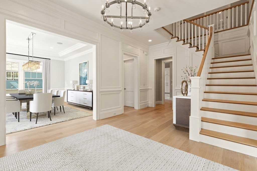8 Hayes Avenue Lexington, MA 02420 - Photo 4 of 24 a view of a livingroom with furniture and entryway