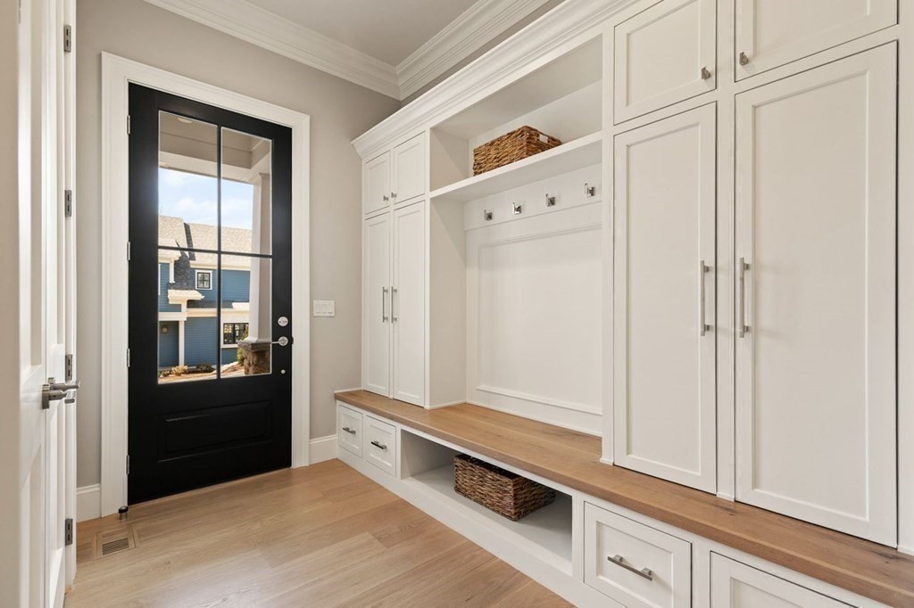 8 Hayes Avenue Lexington, MA 02420 - Photo 10 of 24 a view of front door with hallway