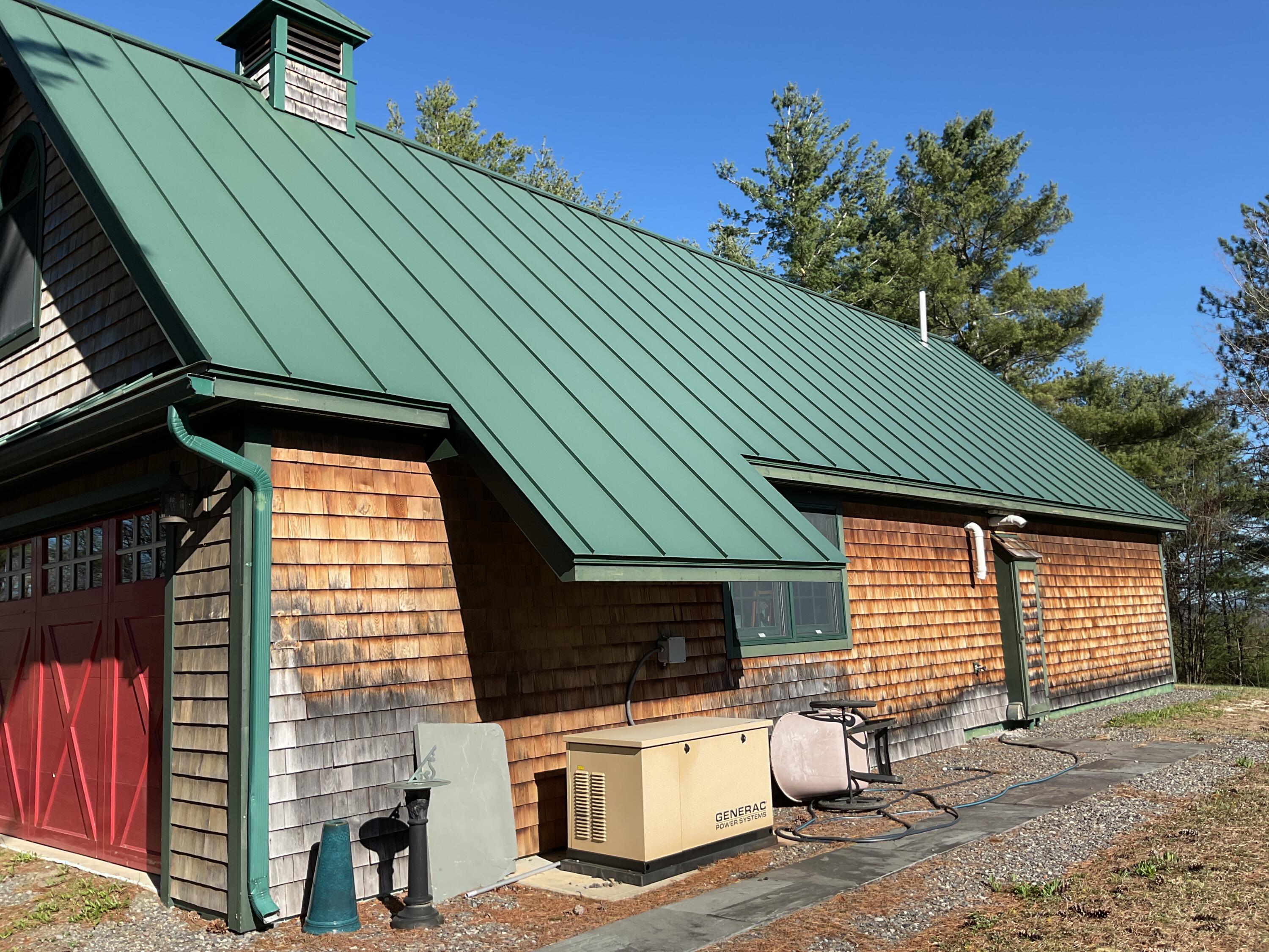 89 Waite Hill Road Cornville, ME 04976 - Photo 43 of 47 43 Right Side with Generac Whole House