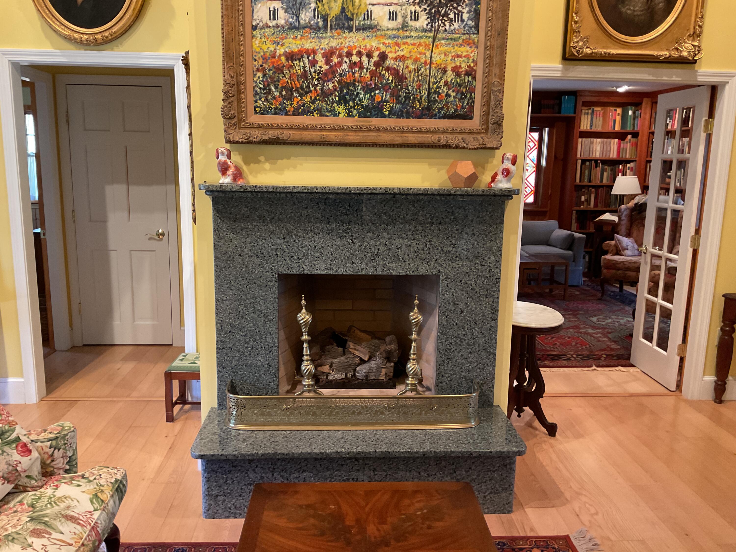 89 Waite Hill Road Cornville, ME 04976 - Photo 8 of 47 Living Room Gas Fireplace