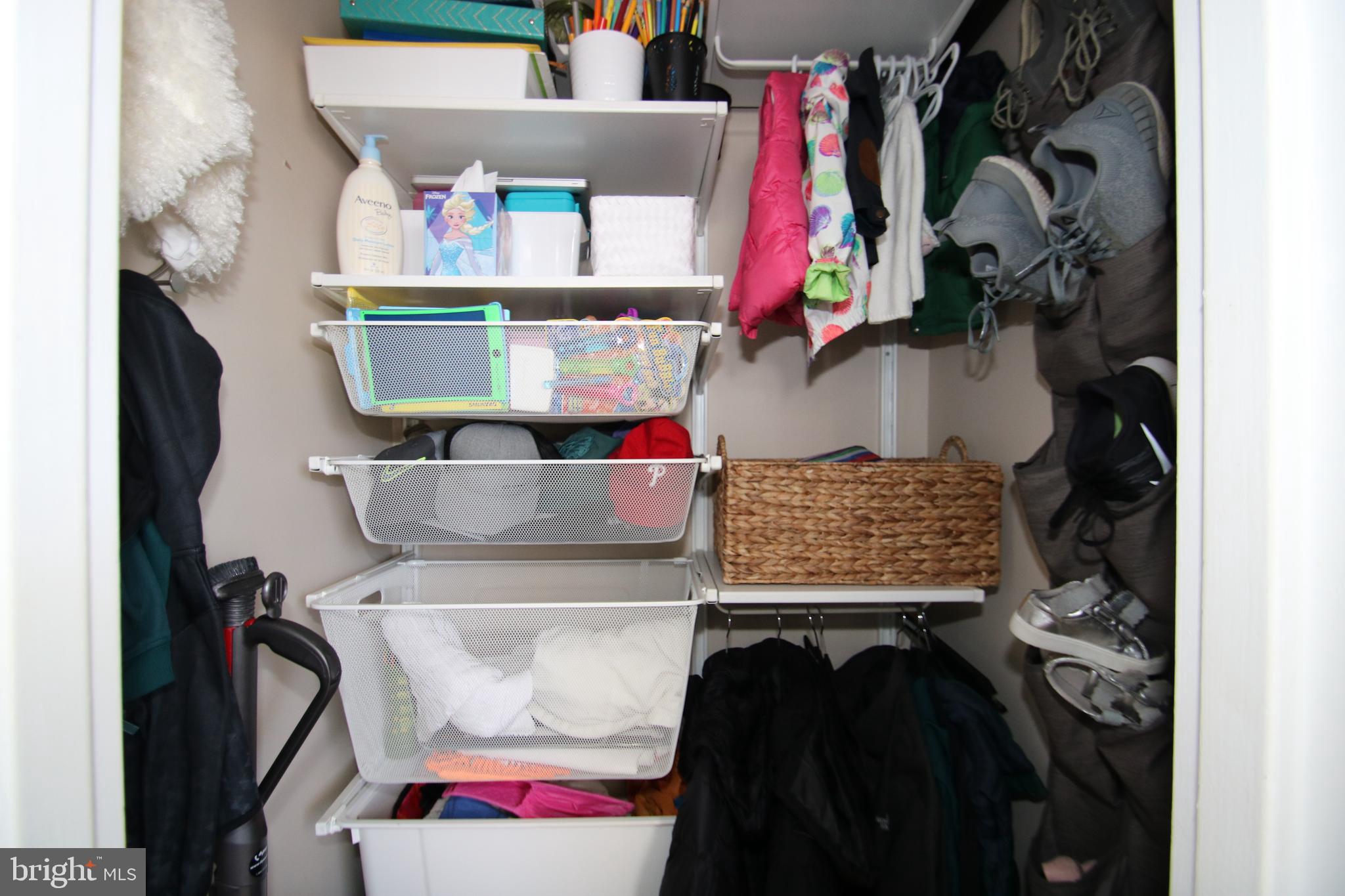1421 Blackrock Road Swarthmore, PA 19081 - Photo 8 of 41 a view of walk in closet with clothes and shoes