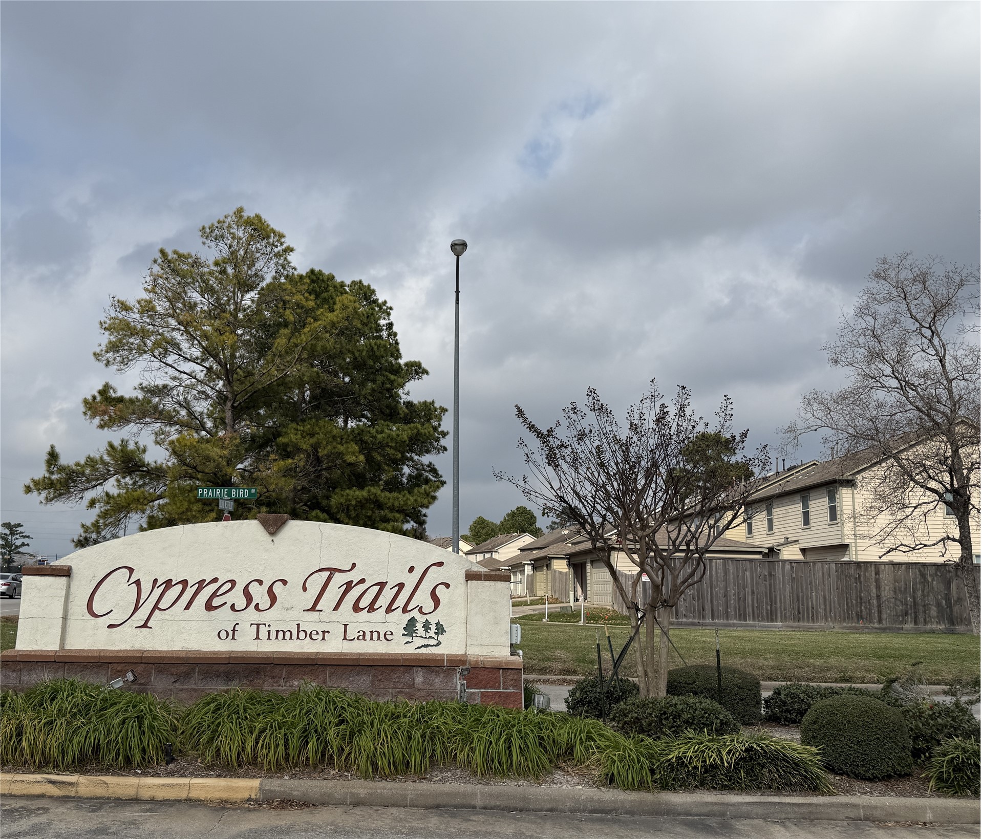 3219 Forestbrook Drive Spring, TX 77373 - Photo 15 of 16 "Cypress Trails of Timber Lane" community, featuring well-maintained landscaping with trees and shrubs. Family Friendly community! Minutes from Mercer Arboretum, Old Town Spring and fine dining restaurants.