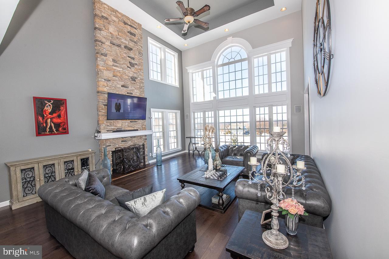 34 Hollow Drive Malvern, PA 19355 - Photo 16 of 54 Family room floor to ceiling fireplace!