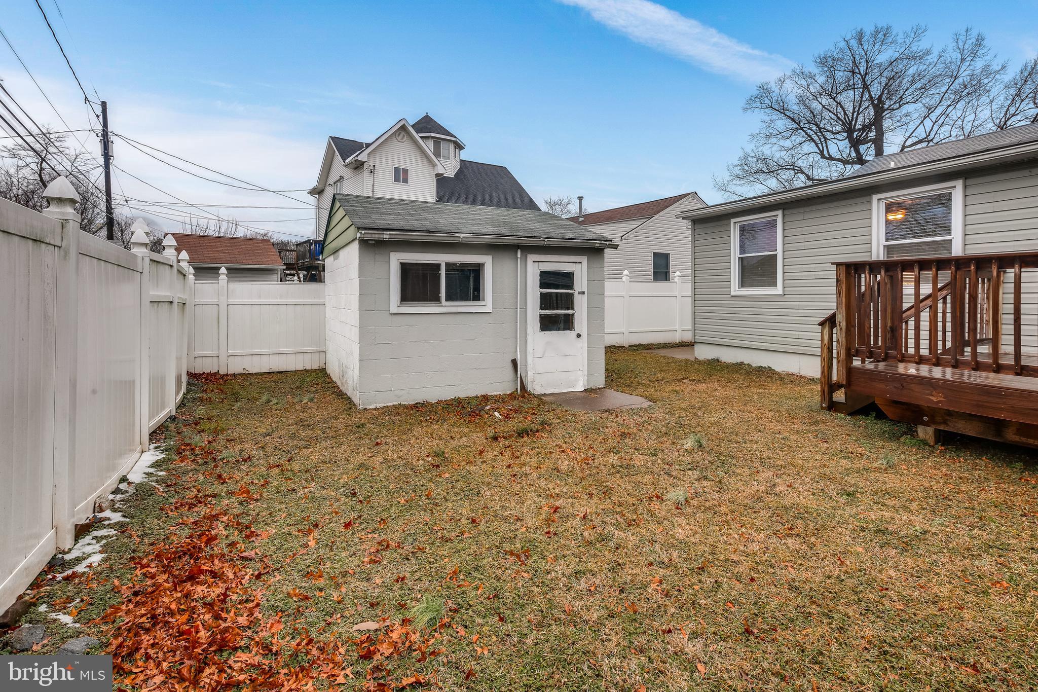 8255 Bullneck Road Baltimore, MD 21222 - Photo 28 of 29 Stand Alone Shed in Back yard offers lots of space