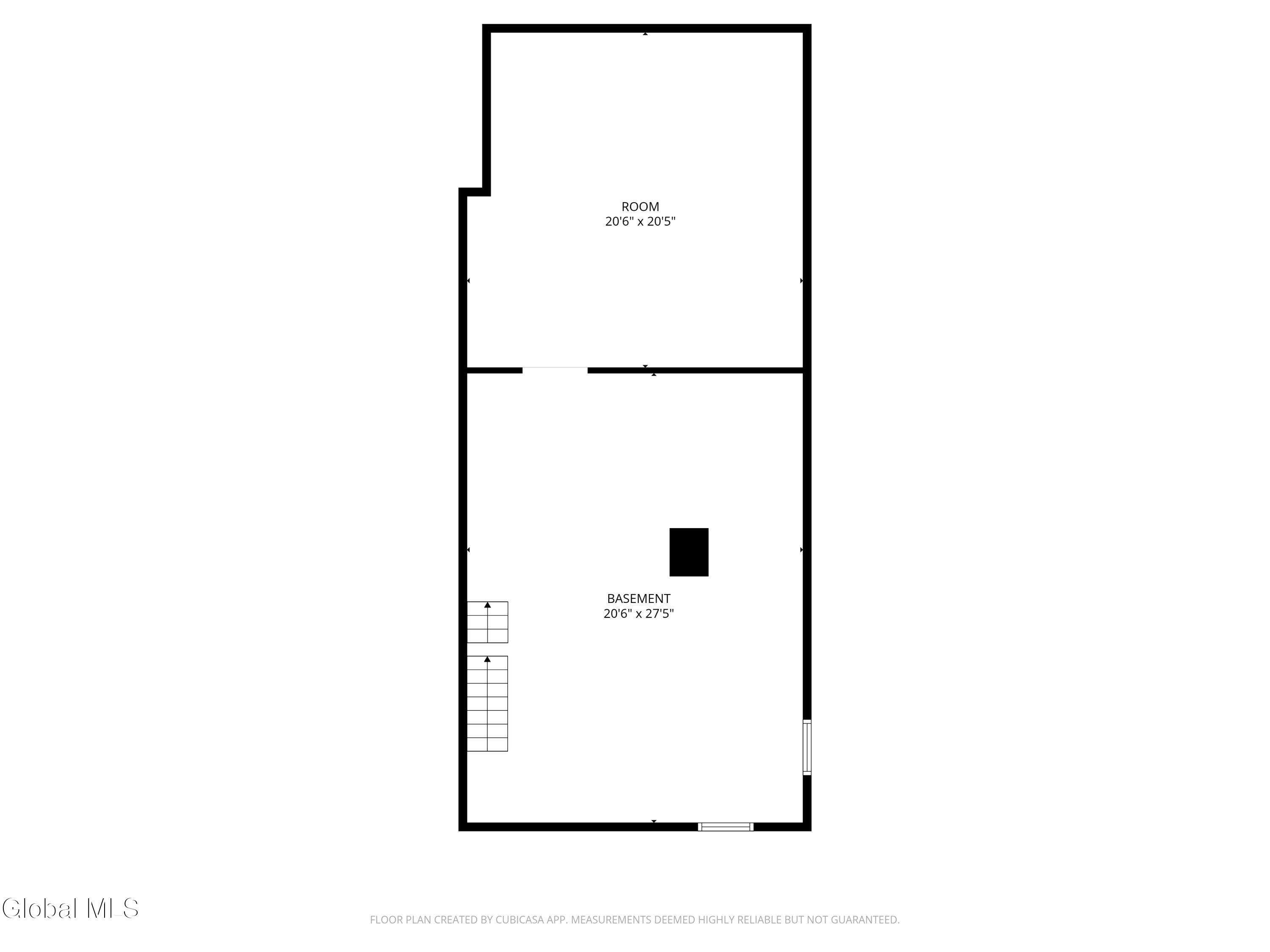 19 8th Street Hudson, NY 12534 - Photo 45 of 45 2D Floor Plan for 19 8th Street