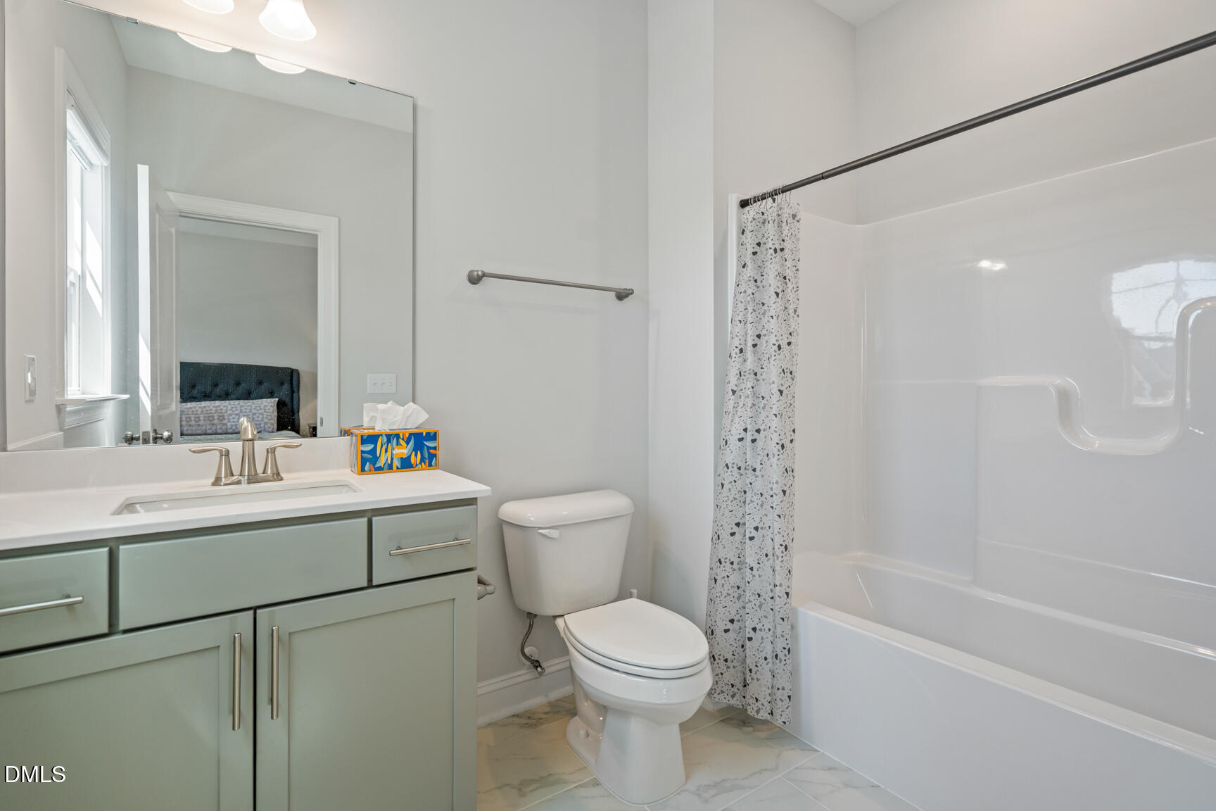 2966 Rise And Shine Road Apex, NC 27502 - Photo 40 of 61 a bathroom with a sink a toilet and shower