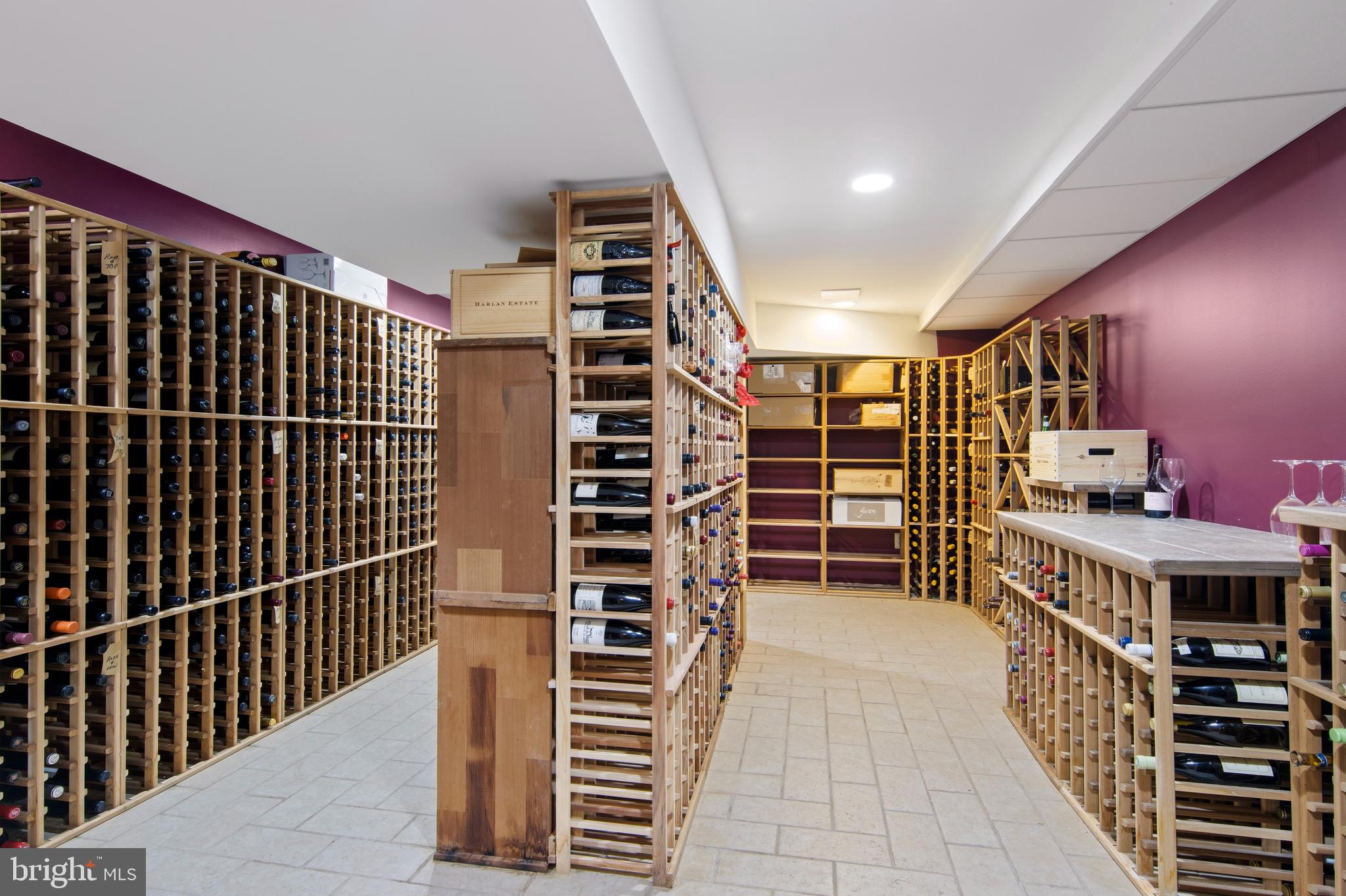 424 Red Coat Lane Wayne, PA 19087 - Photo 56 of 58 Wine room that holds 500+bottles of wine