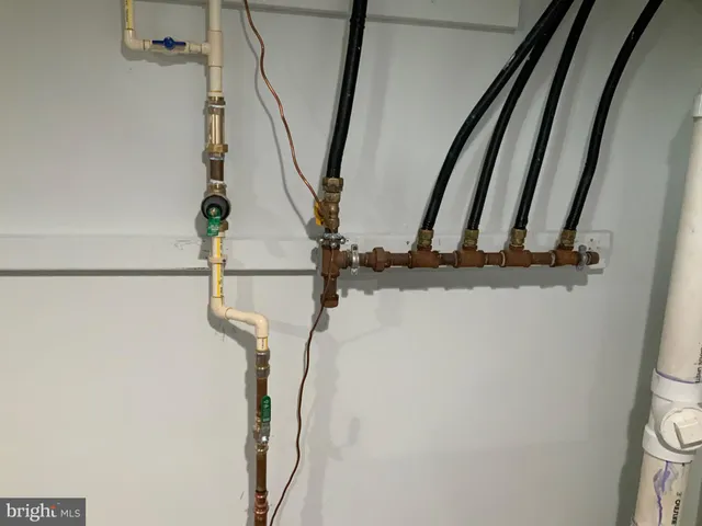 a view of water heater room