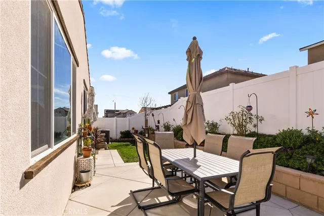 a view of balcony and patio