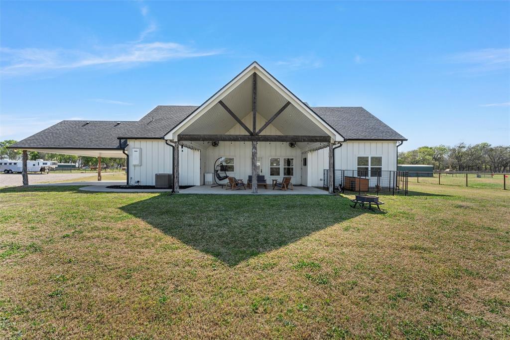 399 Satin Road Chilton, TX 76632 - Photo 17 of 34 a view of a house with a yard