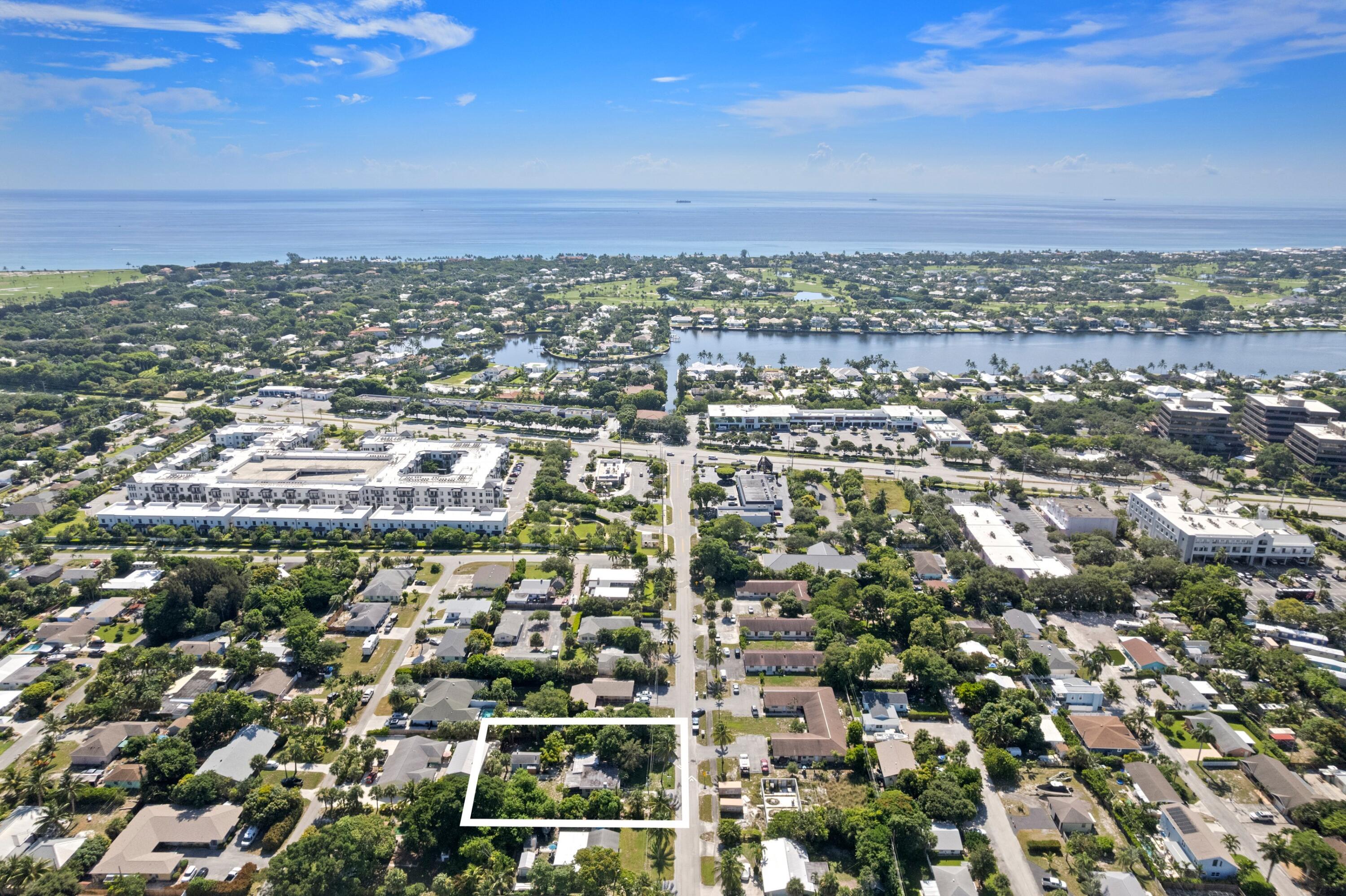 1831 Juno Road North Palm Beach, FL 33408 - Photo 6 of 37 an aerial view of multiple house